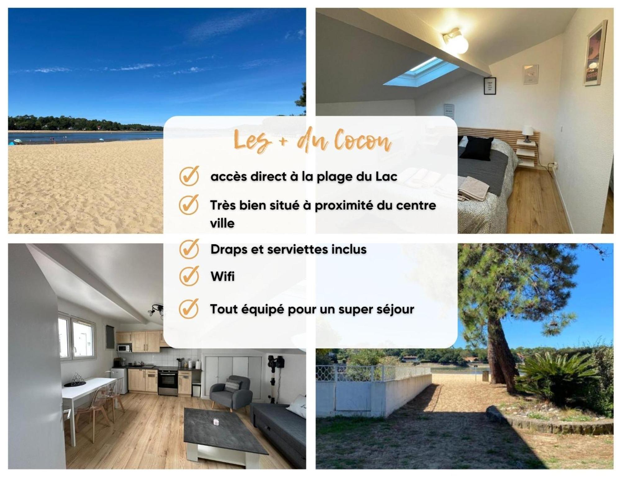 Un Cocon Climatise Au Bord Du Lac D'Hossegor Soorts-Hossegor Zewnętrze zdjęcie